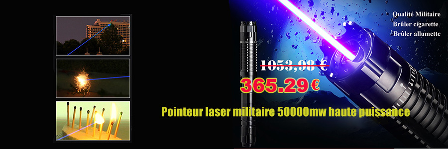 Pointeur laser haute puissance en france