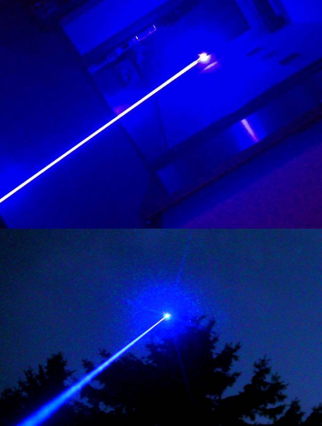 Pointeur Laser Bleu 500mw