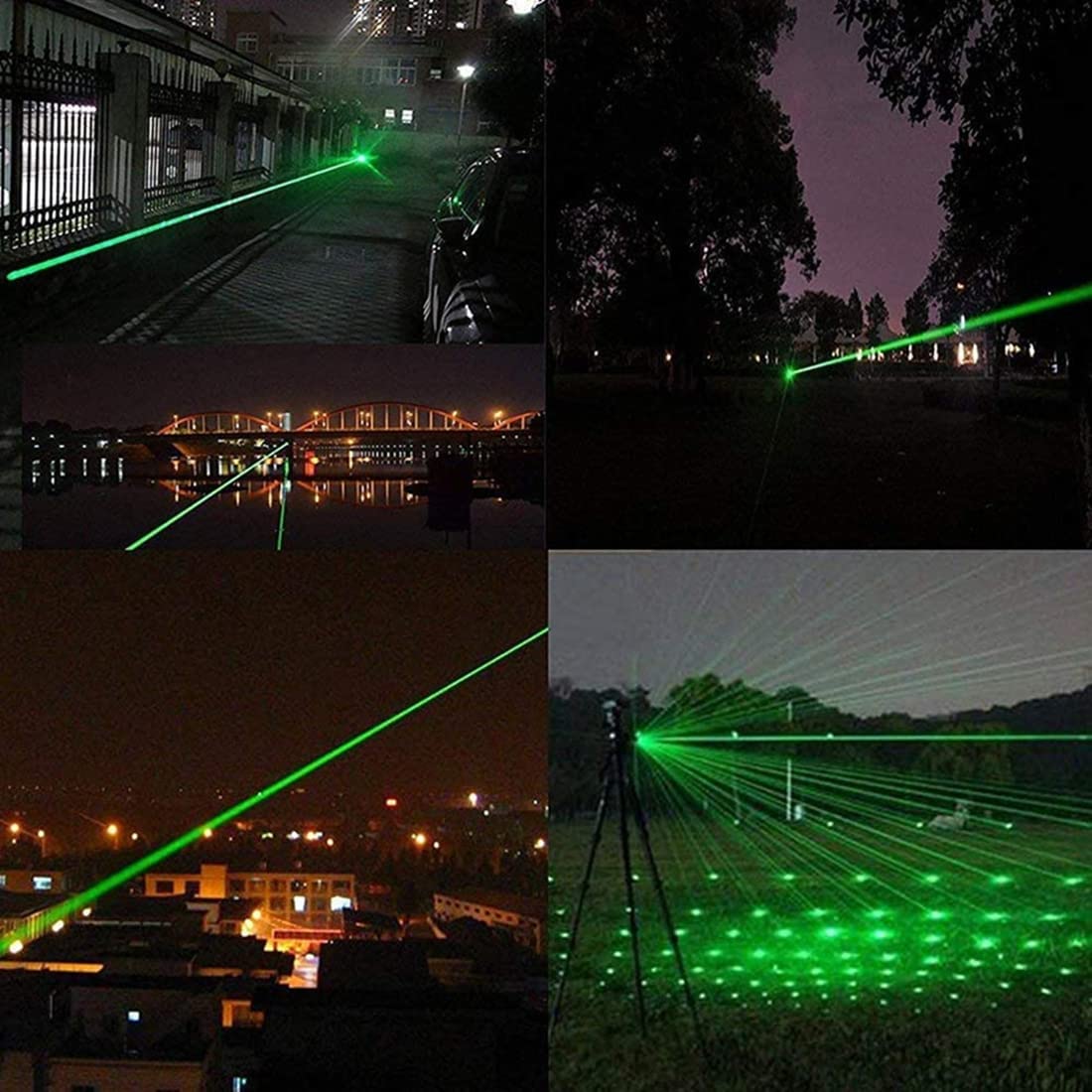 Stylo pointeur laser vert 250mW qui allume allumette